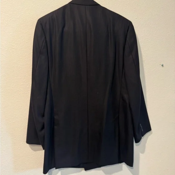 Brioni Men's Nomentano Super 150s Striped Blazer 44R Surgical Cuff Made in Italy